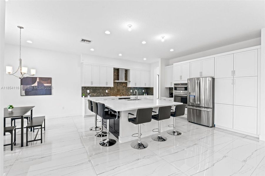 Furnished interior view inside a new home in , Boca Raton (Image 39).