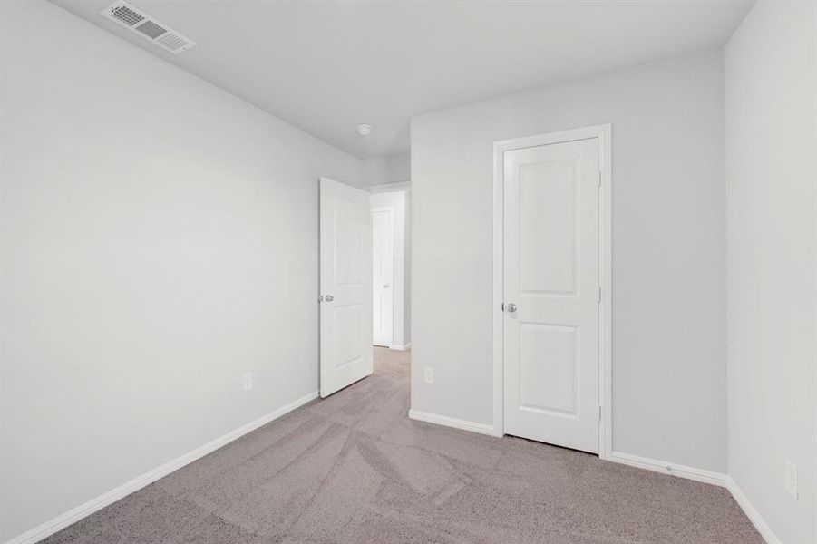 Spacious, unfurnished interior of a new home in Meadow Park, Denton (Image 38). Spacious, unfurnished interior of a new home in Meadow Park, Denton (Image 38).
