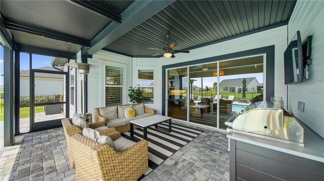 Exterior details and patio area of a home in , St. Augustine (Image 40).