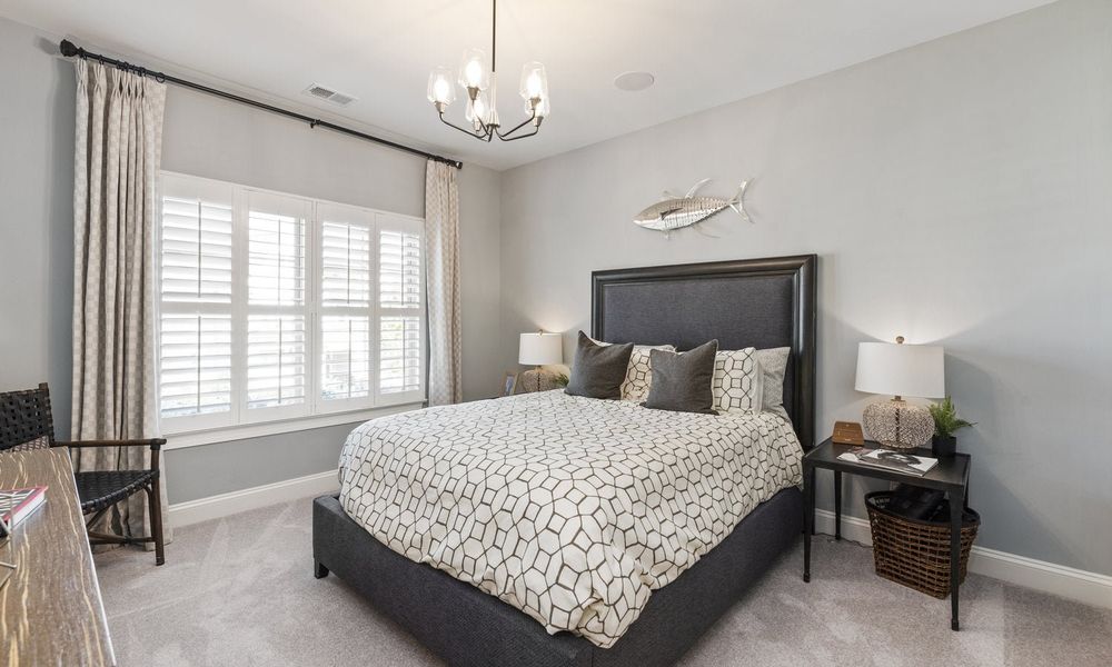 Representative furnished interior of a home built from the Tiburon II by Classica Homes in McLean - Waterfront, Clover (Image 13).