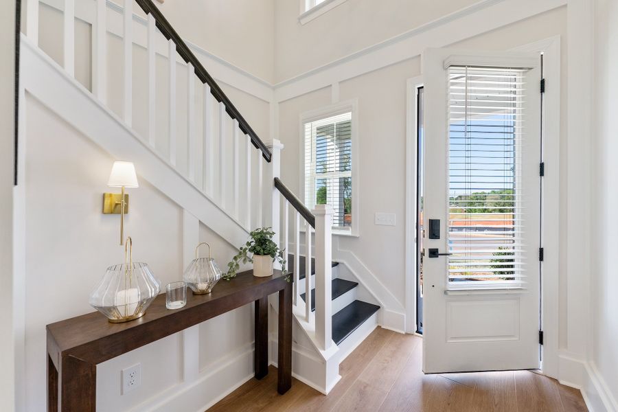 Representative furnished interior of a home built from the Lacey - Vanguard Collection by Mungo Homes in Sweetbrier, Durham (Image 3).