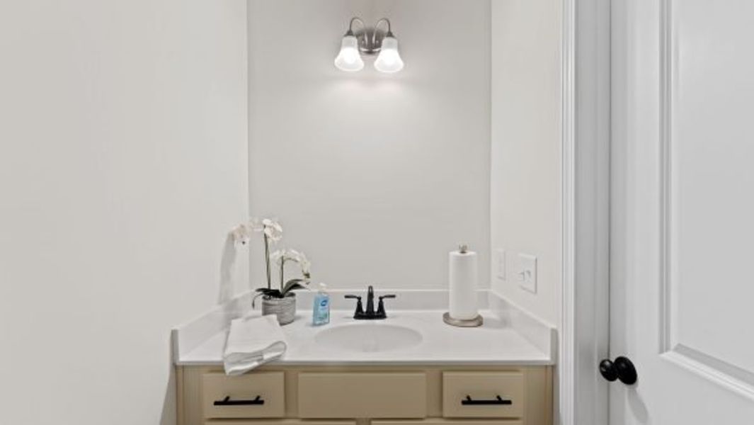 Representative interior finishes for a home built from the Kinsley by Piedmont Residential in Magnolia Trace, Flowery Branch (Image 17).