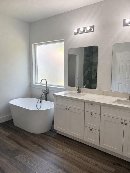 Furnished interior view inside a new home in , Houston (Image 8).