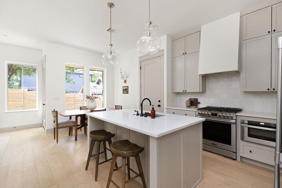 Furnished interior view inside a new home in , Austin (Image 9).