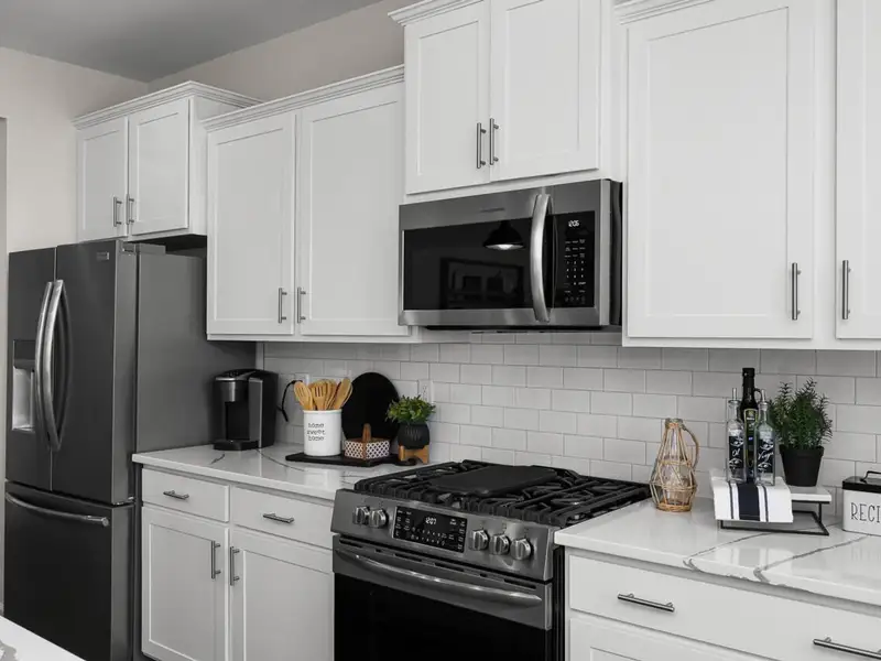 Furnished interior view inside a new home in Woodland Crossing, Zebulon (Image 8).