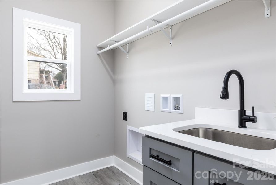 Close-up of interior finishes inside a home in , Hickory (Image 13).