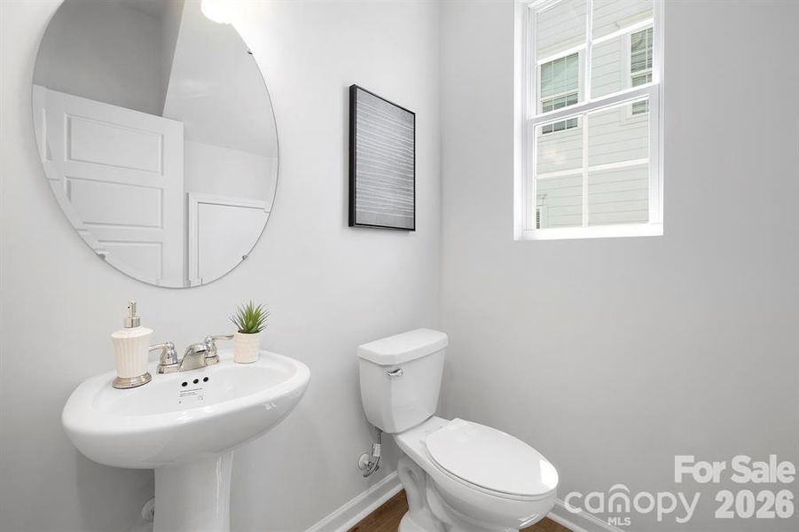 Furnished interior view inside a new home in Edgewood Preserve, Huntersville (Image 13).