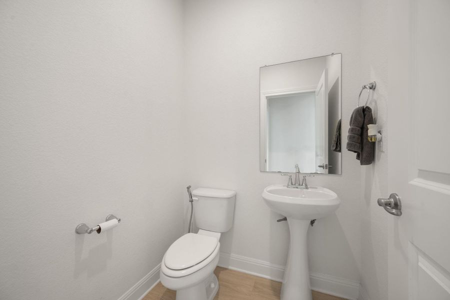 Furnished interior view inside a new home in Messinger Village, Austin (Image 28).