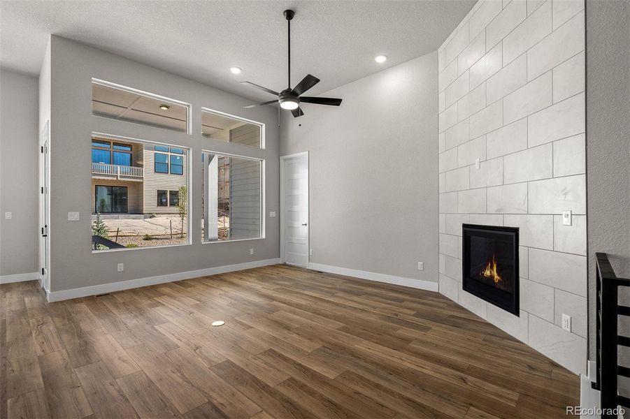 Spacious, unfurnished interior of a new home in Cloverleaf – Mountainview Collection, Monument (Image 25).