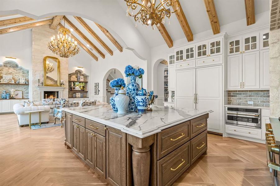 Furnished interior view inside a new home in , Aledo (Image 8).