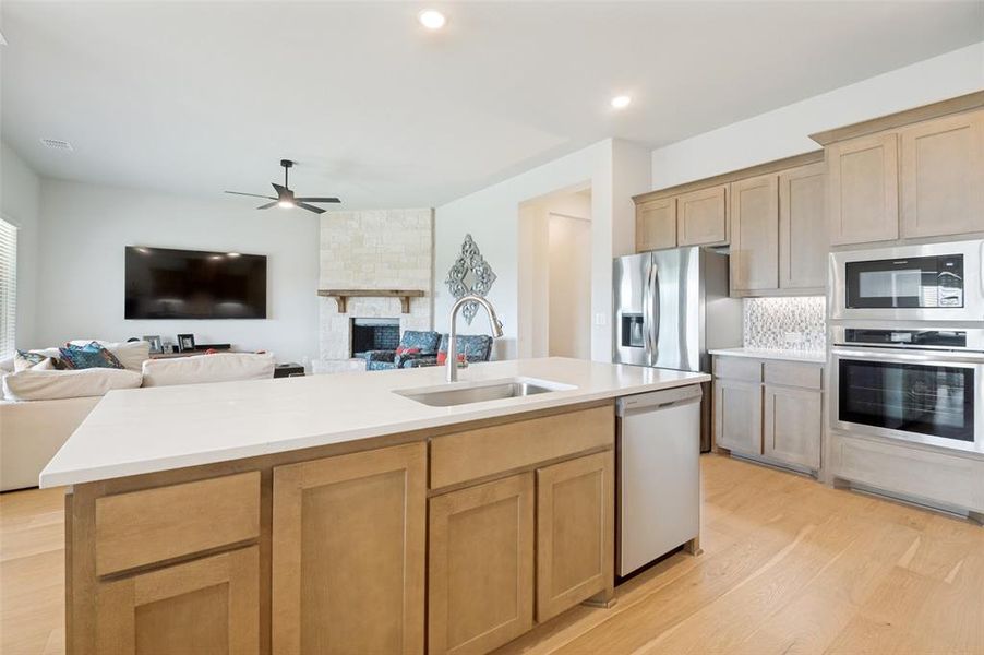 Furnished interior view inside a new home in , Waxahachie (Image 21).