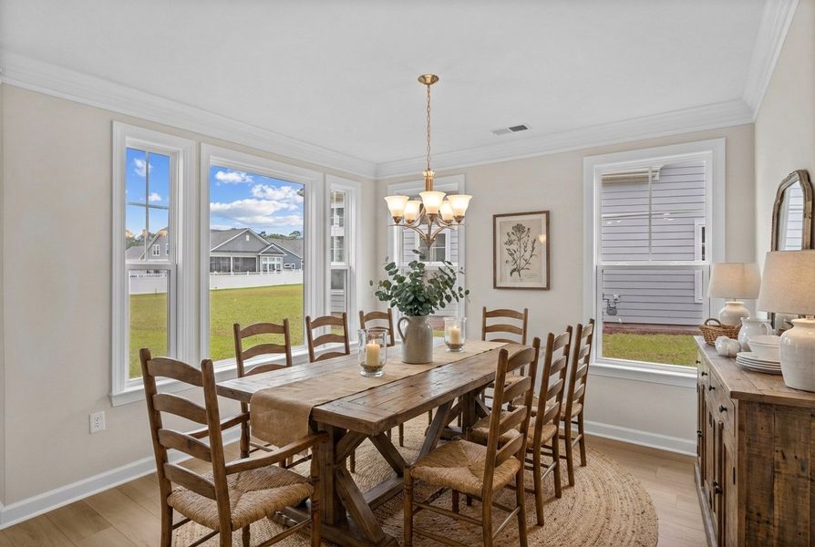 Furnished interior view inside a new home in Waterbridge, Myrtle Beach (Image 10).