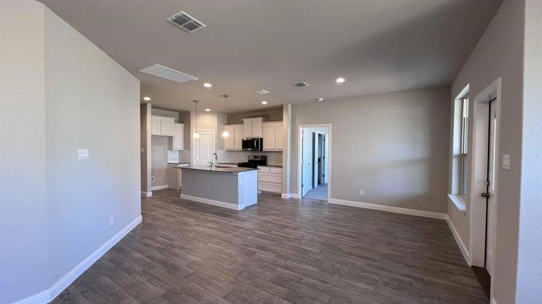 Spacious, unfurnished interior of a new home in Pecan Square, Northlake (Image 18). Spacious, unfurnished interior of a new home in Pecan Square, Northlake (Image 18).