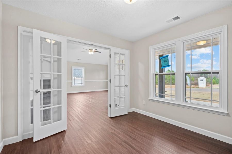 Representative unfurnished interior of a home built from the Arcadia by Enchanted Homes in Guadalupe Heights, Seguin (Image 18).
