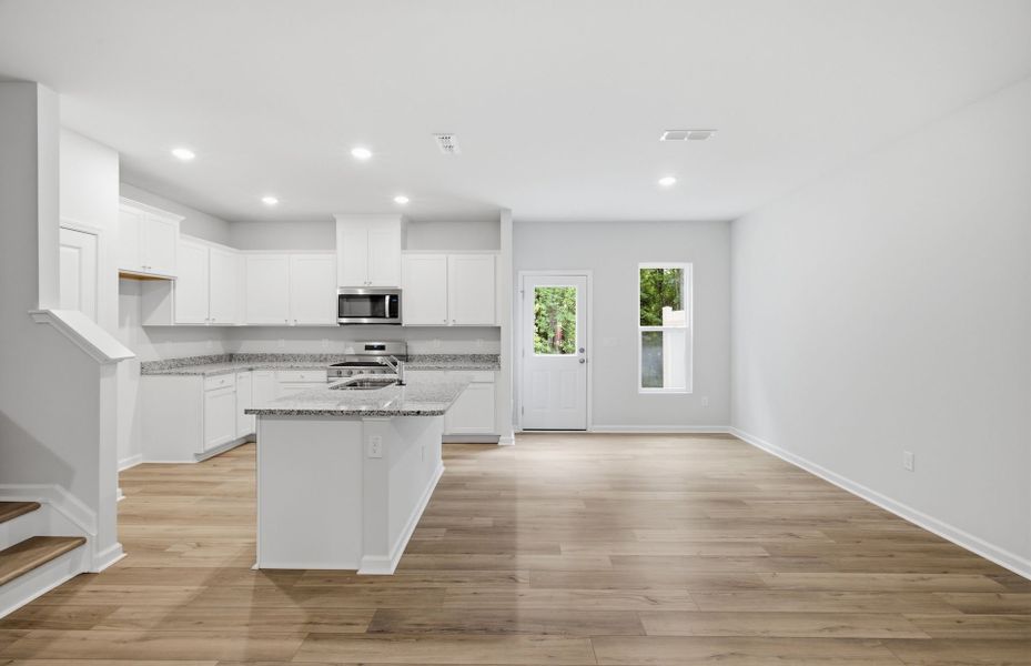 Furnished interior view inside a new home in Cambria, Garner (Image 33).