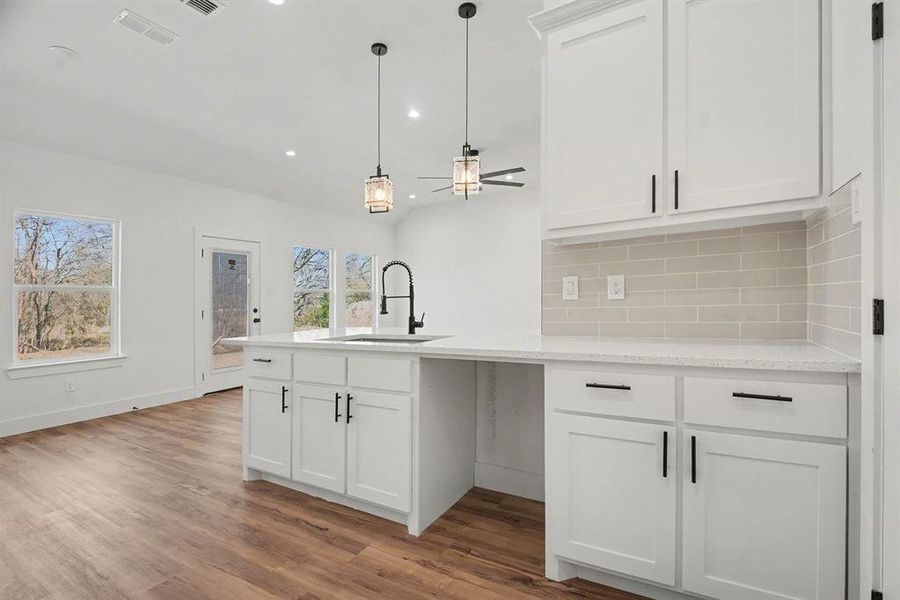 Furnished interior view inside a new home in , Greenville (Image 9).