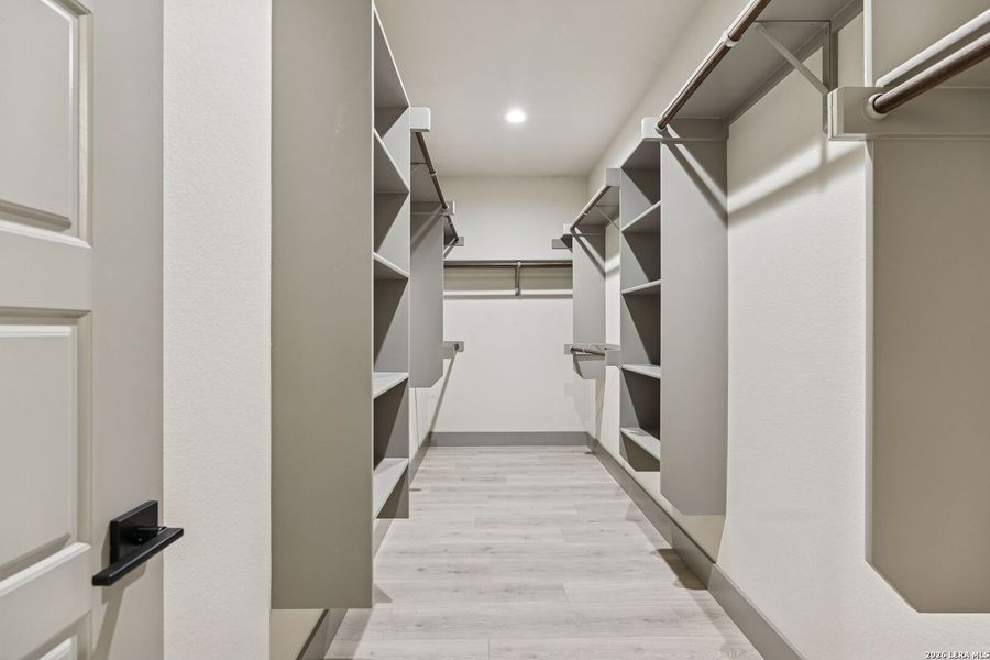 Furnished interior view inside a new home in , Fischer (Image 19).