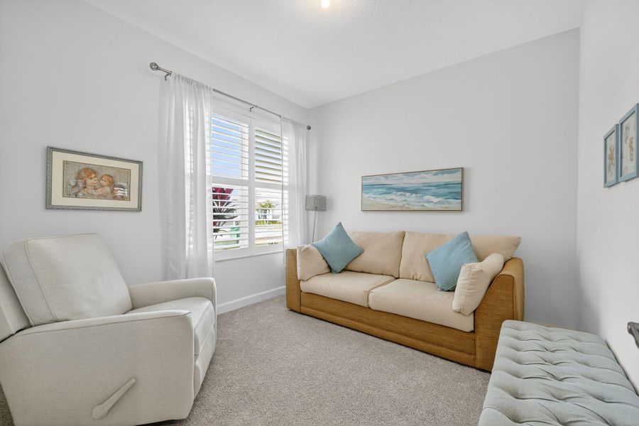 Furnished interior view inside a new home in Tradition - Telaro, Port St. Lucie (Image 13).