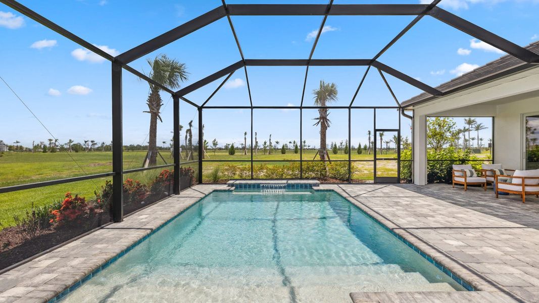 Exterior details and patio area of a home in Palmera, Venice (Image 27). Exterior details and patio area of a home in Palmera, Venice (Image 27).