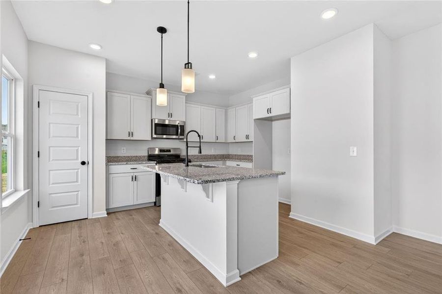 Furnished interior view inside a new home in The Stiles, Cartersville (Image 11).