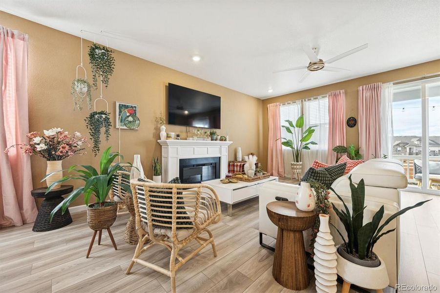 Furnished interior view inside a new home in , Aurora (Image 13).