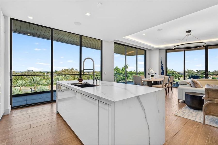 Furnished interior view inside a new home in , Longboat Key (Image 18). Furnished interior view inside a new home in , Longboat Key (Image 18).