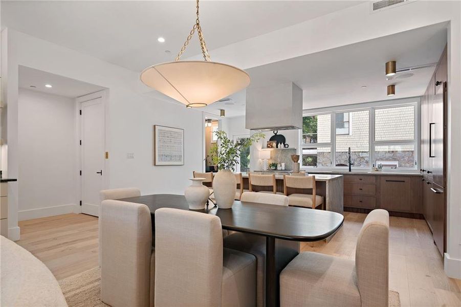 Furnished interior view inside a new home in , Atlanta (Image 24).