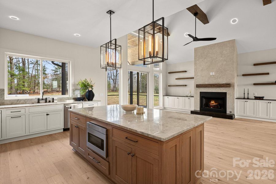 Furnished interior view inside a new home in , Fletcher (Image 9).