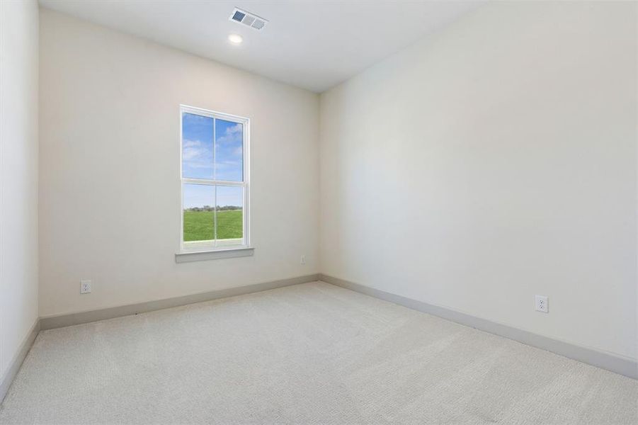 You'll find nicely sized secondary bedrooms in our Bella plan.