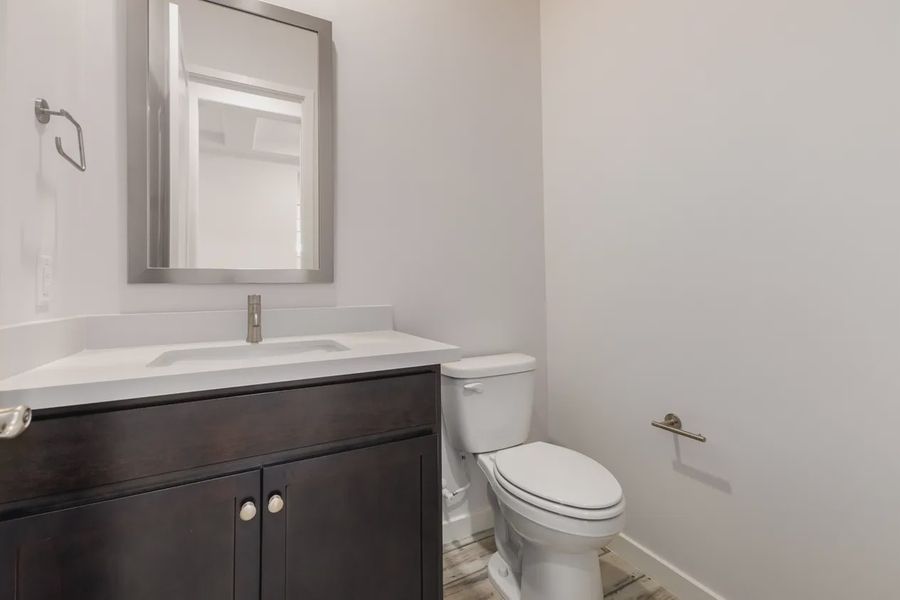 Furnished interior view inside a new home in Valencia at Granite Vista, Waddell (Image 11).