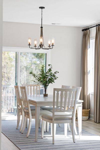 Representative furnished interior of a home built from the Montague by McKee Homes in Anchors Bend Townes, Wilmington (Image 12).