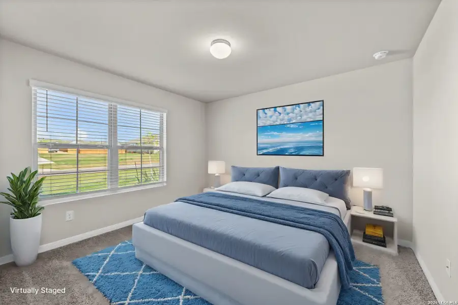 Furnished interior view inside a new home in High Branch, San Marcos (Image 7).