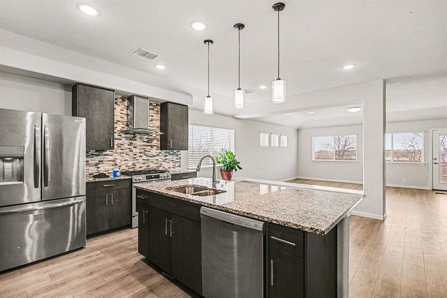 Furnished interior view inside a new home in , Godley (Image 9).