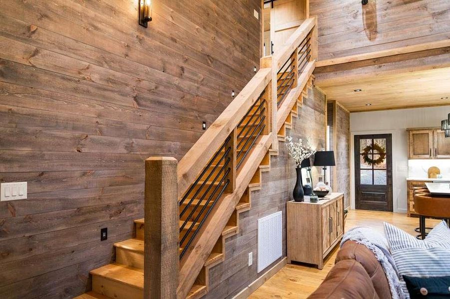 Furnished interior view inside a new home in , Blue Ridge (Image 35).