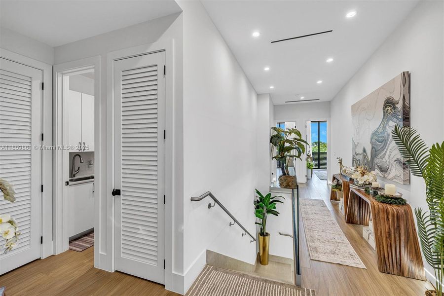 Furnished interior view inside a new home in , Miami (Image 3).