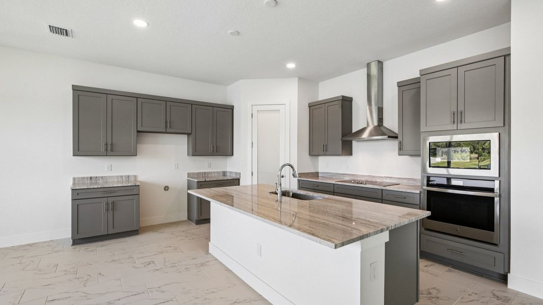 Furnished interior view inside a new home in Biscayne Landing at Seaire, Parrish (Image 14).