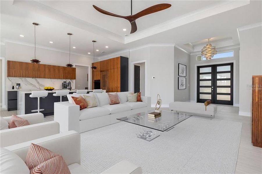 Furnished interior view inside a new home in , Punta Gorda (Image 9).