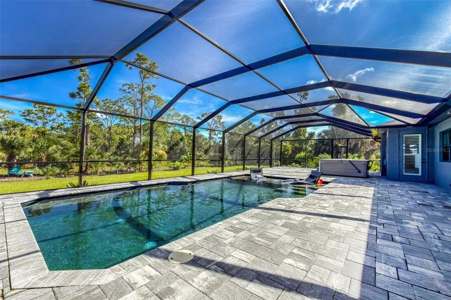 Exterior details and patio area of a home in , Rotonda West (Image 36).