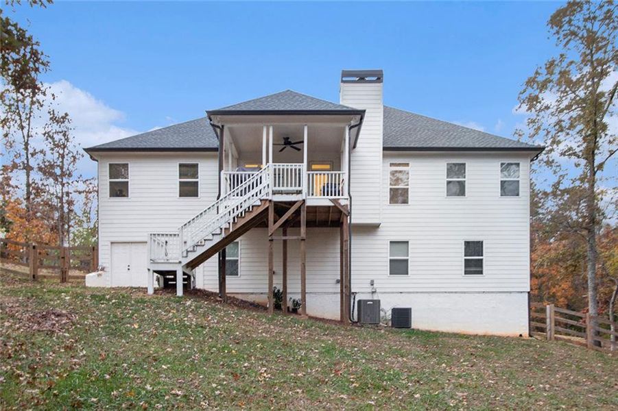 Exterior details and patio area of a home in Griffin Manor, Cartersville (Image 24).