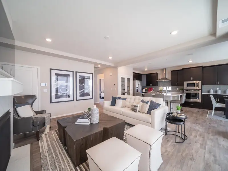 Furnished interior view inside a new home in The Reserve at Green Valley Ranch, Aurora (Image 7).