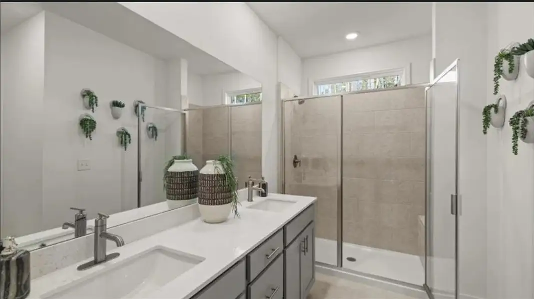 Furnished interior view inside a new home in , McDonough (Image 15).