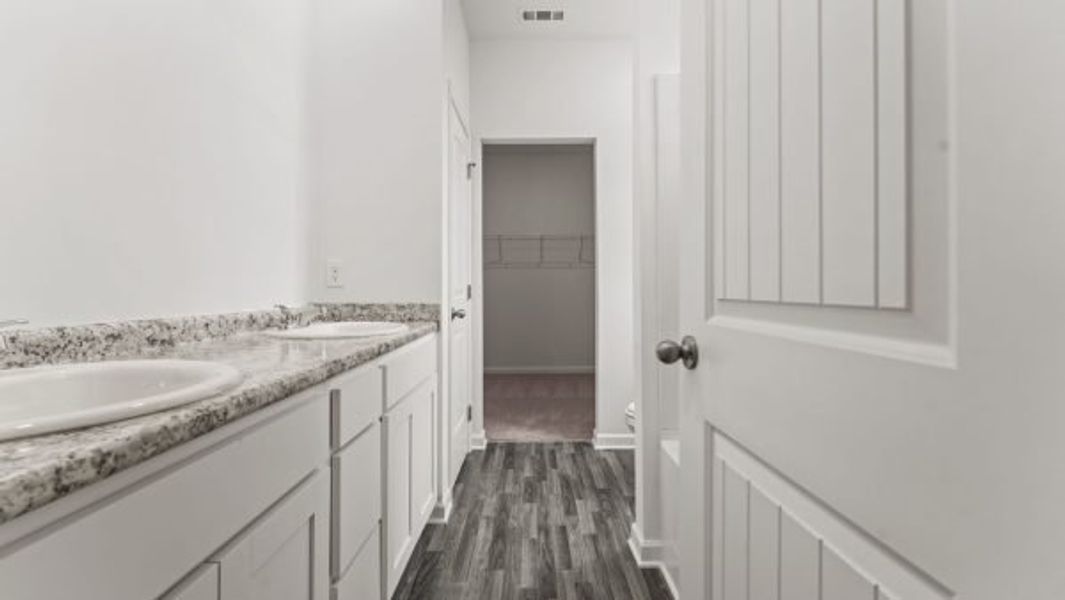 Representative furnished interior of a home built from the Elmsworth by Piedmont Residential in Clemit Harris Place, Newnan (Image 6).