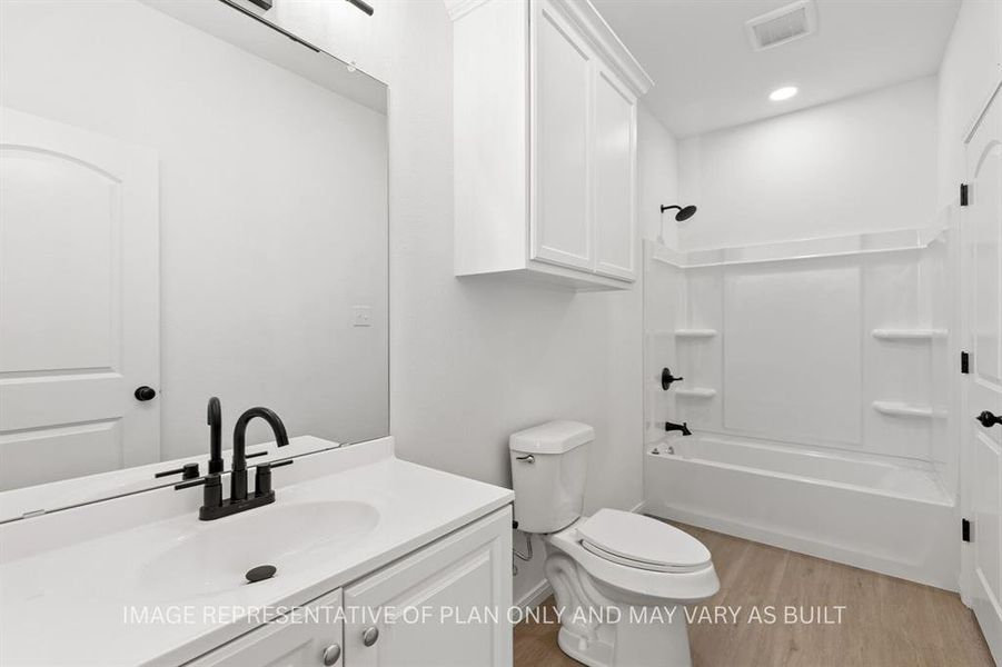 Furnished interior view inside a new home in , Waco (Image 29).