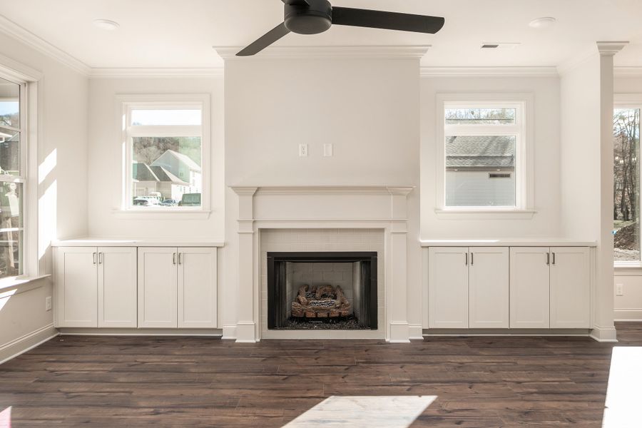 Representative furnished interior of a home built from the The Hamilton by Greentech Homes LLC in The Thicket at Sedman Hills, Hixson (Image 6).