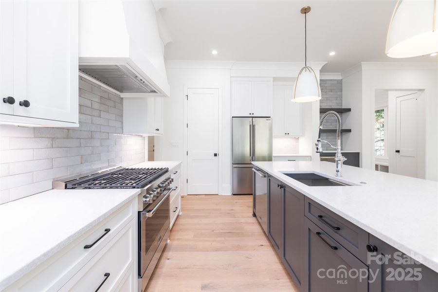 Furnished interior view inside a new home in , Charlotte (Image 10).