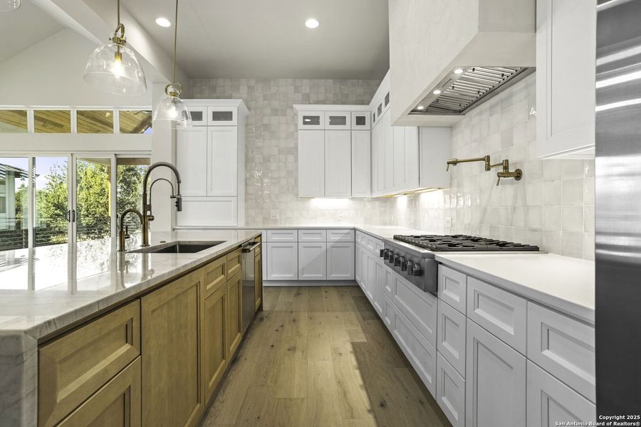 Furnished interior view inside a new home in , San Antonio (Image 2).