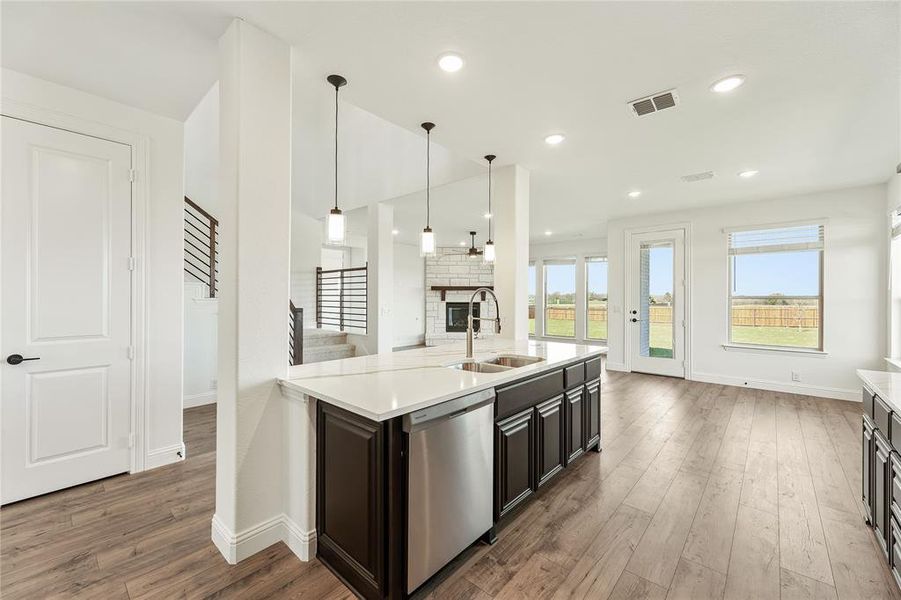 Furnished interior view inside a new home in Glenbrook, Red Oak (Image 16).