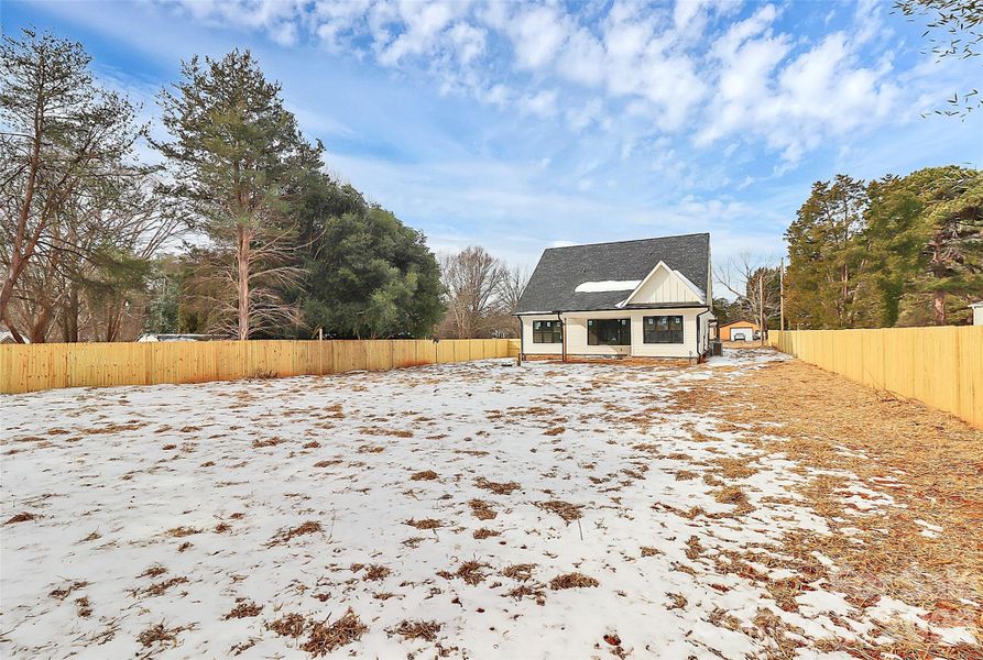 Exterior details and patio area of a home in , Mooresville (Image 4).