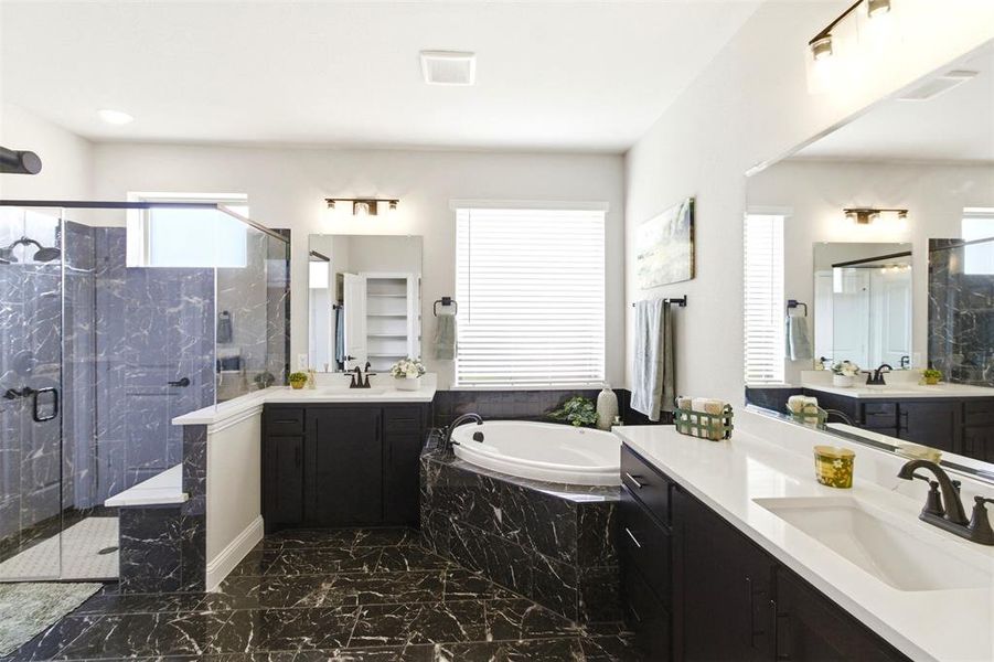 Furnished interior view inside a new home in , Midlothian (Image 13).