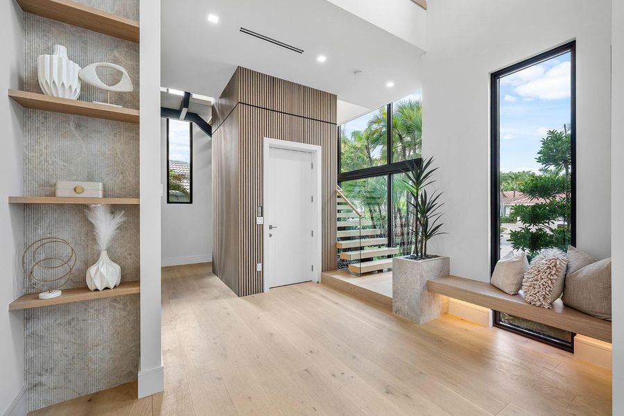 Furnished interior view inside a new home in , Boca Raton (Image 51).